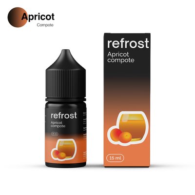 Набір Для Самозамісу ReFrost Apricot Compote - Абрикосовий компот 30 мл, 50 мг (5%) 11083 фото