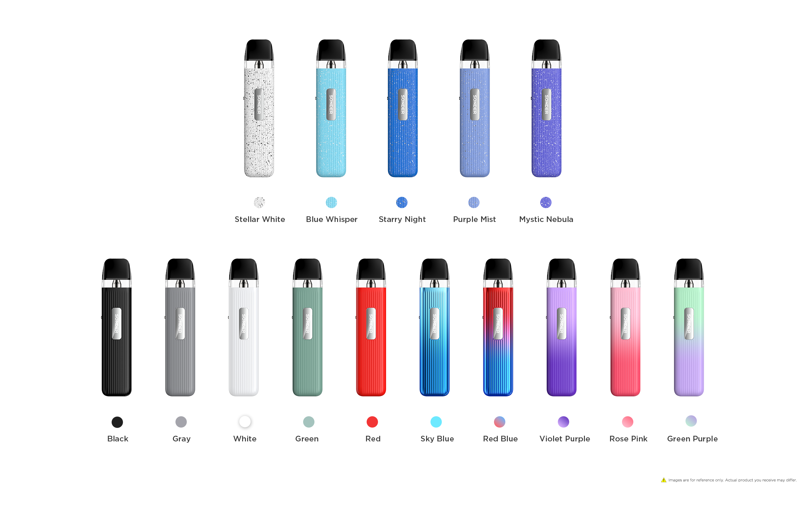 15 Color Options POD System Geekvape Sonder Q Kit